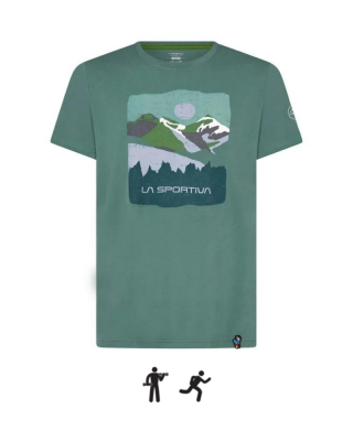 Pánske tričko LA SPORTIVA Lagorai T-shirt M pine